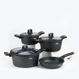 Julia Elite - Pro Plus Cookware Set 7 Pieces - Black - Al Kabayel Discount CentreJulia Elite - Pro Plus Cookware Set 7 Pieces - BlackCookware SetJULIAAl Kabayel Discount Centre
