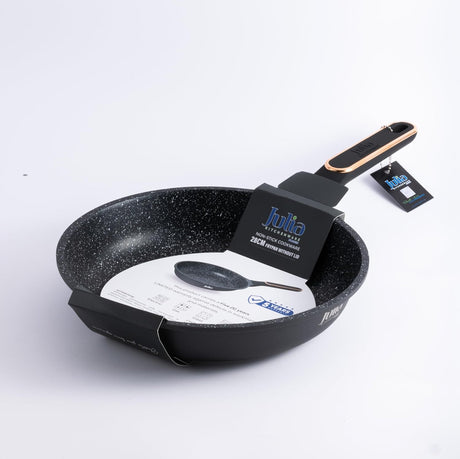 Julia Elite - Pro Plus Frypan Without Lid 20cm - Black - Al Kabayel Discount CentreJulia Elite - Pro Plus Frypan Without Lid 20cm - BlackFrying Pans & SkilletsJULIAAl Kabayel Discount Centre