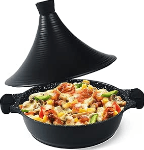 Julia Elite - Pro Plus Tajine With Lid 32cm - Black - Al Kabayel Discount CentreJulia Elite - Pro Plus Tajine With Lid 32cm - BlackCasserolesJULIAAl Kabayel Discount Centre