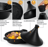 Julia Elite - Pro Plus Tajine With Lid 32cm - Black - Al Kabayel Discount CentreJulia Elite - Pro Plus Tajine With Lid 32cm - BlackCasserolesJULIAAl Kabayel Discount Centre