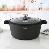 Julia Non - Stick Casserole With Lid 20cm - Black - Al Kabayel Discount CentreJulia Non - Stick Casserole With Lid 20cm - BlackCasserolesJULIAAl Kabayel Discount Centre