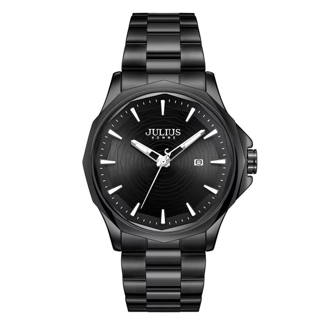 Julius Homme JAH - 143D Black Dial Men's Analog Watch - Al Kabayel Discount CentreJulius Homme JAH - 143D Black Dial Men's Analog WatchWatchesJULIUSAl Kabayel Discount Centre