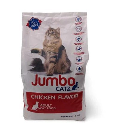 Jumbo Adult Catz Food Chicken Flavor - 7KG - Al Kabayel Discount CentreJumbo Adult Catz Food Chicken Flavor - 7KGPet SuppliesJUMBOAl Kabayel Discount Centre