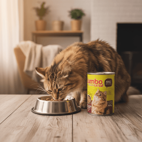Jumbo Catz Adult Cat Food – Beef Chunks in Gravy | 400g - Al Kabayel Discount CentreJumbo Catz Adult Cat Food – Beef Chunks in Gravy | 400gPet SuppliesJUMBO CATZAl Kabayel Discount Centre