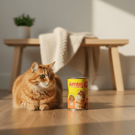 Jumbo Catz Adult Cat Food – Salmon Chunks in Gravy | 400g - Al Kabayel Discount CentreJumbo Catz Adult Cat Food – Salmon Chunks in Gravy | 400gPet SuppliesJUMBO CATZAl Kabayel Discount Centre