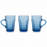JX 230ml Blue Tinted Glass Cups for Juice, Cocktails & Water – Stylish Colored Glass Set of 3 - Al Kabayel Discount CentreJX 230ml Blue Tinted Glass Cups for Juice, Cocktails & Water – Stylish Colored Glass Set of 3TumblersJXAl Kabayel Discount Centre