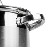 Kaisa Villa Stainless Steel Cooking Pot with Glass Lid 3.9L - Al Kabayel Discount CentreKaisa Villa Stainless Steel Cooking Pot with Glass Lid 3.9LCasserolesKAISA VILLAAl Kabayel Discount Centre