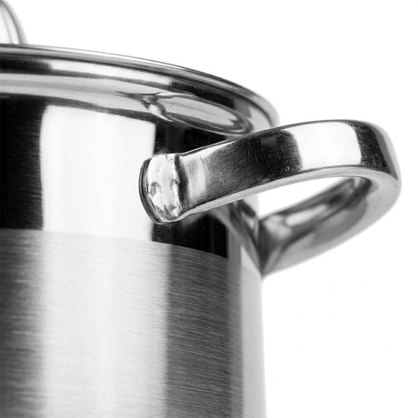 Kaisa Villa Stainless Steel Cooking Pot with Glass Lid 3.9L - Al Kabayel Discount CentreKaisa Villa Stainless Steel Cooking Pot with Glass Lid 3.9LCasserolesKAISA VILLAAl Kabayel Discount Centre