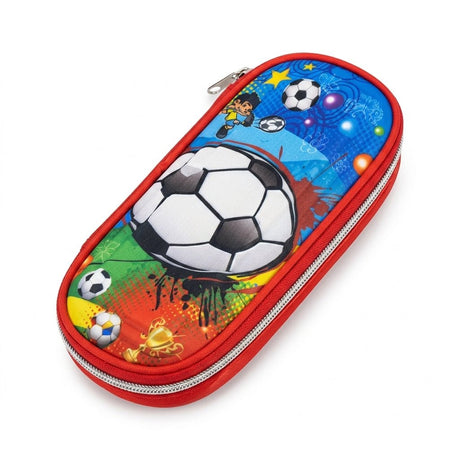 Kanari 3-Piece Football Trolley School Bag Set – 16 Inch – Trolley Bag + Lunch Bag + Pencil Pouch - Al Kabayel Discount CentreKanari 3-Piece Football Trolley School Bag Set – 16 Inch – Trolley Bag + Lunch Bag + Pencil PouchSchool BagsKANARIAl Kabayel Discount Centre