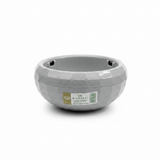 Karasu Geometric Plastic Planter Bowl - 0.7L - Rose / Grey - Al Kabayel Discount CentreKarasu Geometric Plastic Planter Bowl - 0.7L - Rose / GreyFlower VaseKARASUAl Kabayel Discount Centre
