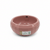 Karasu Geometric Plastic Planter Bowl - 0.7L - Rose / Grey - Al Kabayel Discount CentreKarasu Geometric Plastic Planter Bowl - 0.7L - Rose / GreyFlower VaseKARASUAl Kabayel Discount Centre