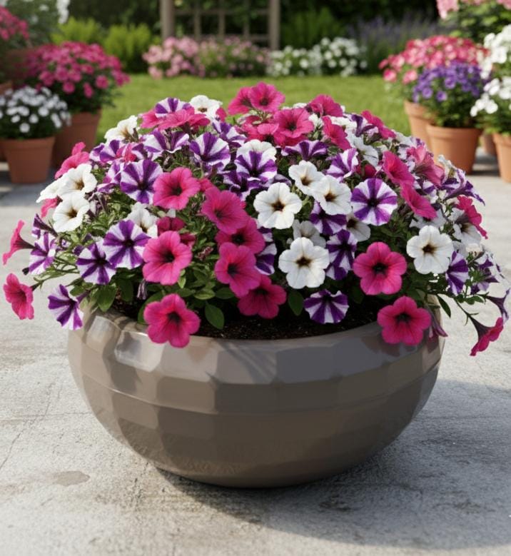 KARASU Large 4.2L Brown Plastic Plant Pot – Strong and Spacious Decorative Planter for Garden Plants, Shrubs, or Indoor Corners - Al Kabayel Discount CentreKARASU Large 4.2L Brown Plastic Plant Pot – Strong and Spacious Decorative Planter for Garden Plants, Shrubs, or Indoor CornersFlower/Plant PotsKARASUAl Kabayel Discount Centre