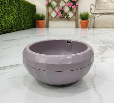 KARASU Medium 2L Purple Plastic Plant Pot – Stylish and Durable Decorative Planter for Indoor Plants, Office Desks, or Outdoor Gardens - Al Kabayel Discount CentreKARASU Medium 2L Purple Plastic Plant Pot – Stylish and Durable Decorative Planter for Indoor Plants, Office Desks, or Outdoor GardensFlower/Plant PotsKARASUAl Kabayel Discount Centre