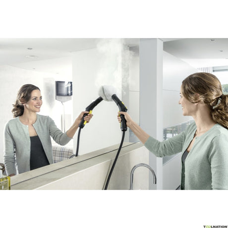 Karcher SC3 Easy Fix Cylindrical Steam Cleaner 1 L 1900 W Black/Yellow - Al Kabayel Discount CentreKarcher SC3 Easy Fix Cylindrical Steam Cleaner 1 L 1900 W Black/YellowVacuum CleanersKARCHERAl Kabayel Discount Centre