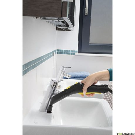 Karcher SC3 Easy Fix Cylindrical Steam Cleaner 1 L 1900 W Black/Yellow - Al Kabayel Discount CentreKarcher SC3 Easy Fix Cylindrical Steam Cleaner 1 L 1900 W Black/YellowVacuum CleanersKARCHERAl Kabayel Discount Centre