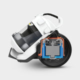 Karcher VC3 Plus Bagless Vacuum Cleaner, Powerful Suction for Home Cleaning, Compact & Lightweight Design, Ideal for Soft & Hard Surfaces - Al Kabayel Discount CentreKarcher VC3 Plus Bagless Vacuum Cleaner, Powerful Suction for Home Cleaning, Compact & Lightweight Design, Ideal for Soft & Hard SurfacesVacuum CleanersKARCHERAl Kabayel Discount Centre