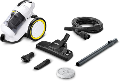 Karcher VC3 Plus Bagless Vacuum Cleaner, Powerful Suction for Home Cleaning, Compact & Lightweight Design, Ideal for Soft & Hard Surfaces - Al Kabayel Discount CentreKarcher VC3 Plus Bagless Vacuum Cleaner, Powerful Suction for Home Cleaning, Compact & Lightweight Design, Ideal for Soft & Hard SurfacesVacuum CleanersKARCHERAl Kabayel Discount Centre
