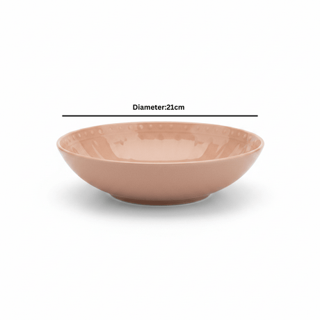 Keramika Blush Rose Ceramic Bowl - 21cm - Al Kabayel Discount CentreKeramika Blush Rose Ceramic Bowl - 21cmBowlsKERAMIKAAl Kabayel Discount Centre