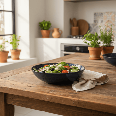Keramika Navy Blue Ceramic Bowl - 21cm - Al Kabayel Discount CentreKeramika Navy Blue Ceramic Bowl - 21cmBowlsKERAMIKAAl Kabayel Discount Centre