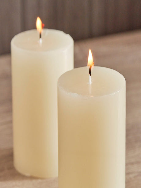 King Wain 2pcs Aromatic Pillar Candle 5cm*10cm, Jasmine with Pure Natural Extracts - Al Kabayel Discount CentreKing Wain 2pcs Aromatic Pillar Candle 5cm*10cm, Jasmine with Pure Natural ExtractsHome FragrancesKING WAINAl Kabayel Discount Centre