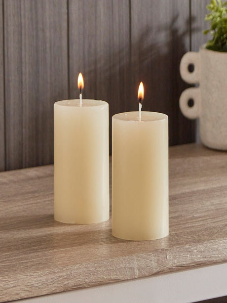 King Wain 2pcs Aromatic Pillar Candle 5cm*15cm, Jasmine with Pure Natural Extracts - Al Kabayel Discount CentreKing Wain 2pcs Aromatic Pillar Candle 5cm*15cm, Jasmine with Pure Natural ExtractsHome FragrancesKING WAINAl Kabayel Discount Centre