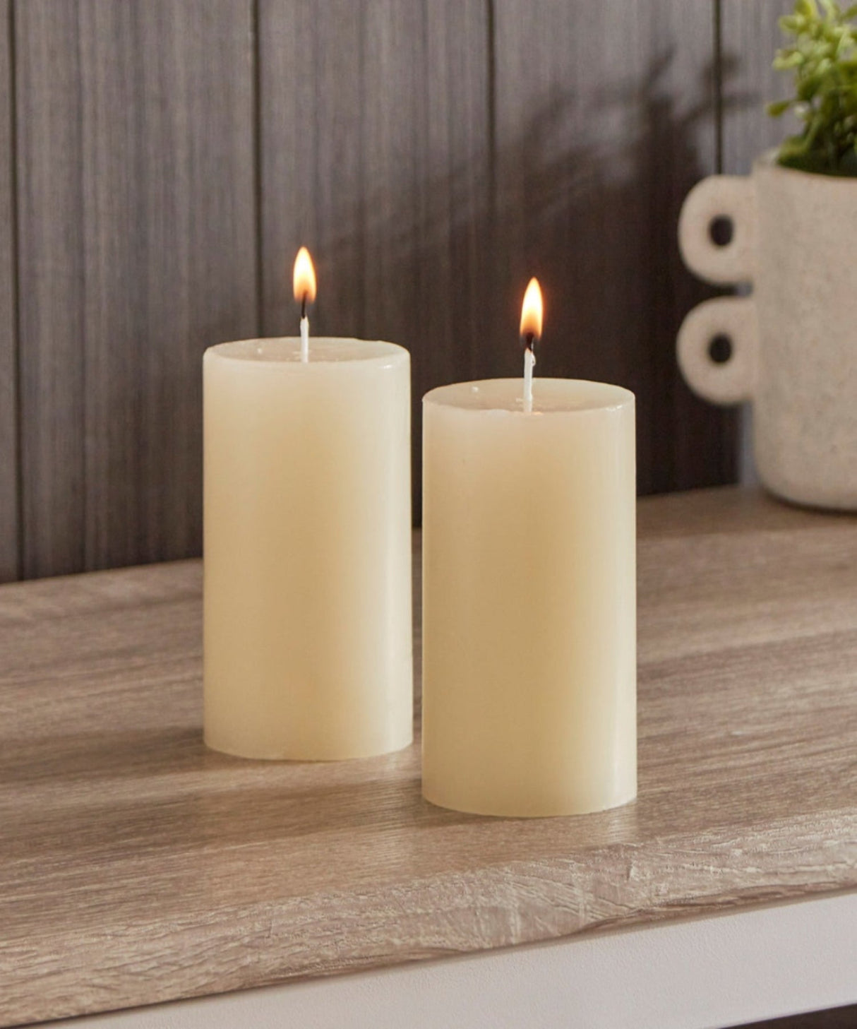 King Wain 2pcs Aromatic Pillar Candle 7cm*10cm, Jasmine with Pure Natural Extracts - Al Kabayel Discount CentreKing Wain 2pcs Aromatic Pillar Candle 7cm*10cm, Jasmine with Pure Natural ExtractsHome FragrancesKING WAINAl Kabayel Discount Centre