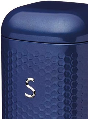 Kitchen Craft Metal Canister 11cm*11cm*19cm, Blue - Al Kabayel Discount CentreKitchen Craft Metal Canister 11cm*11cm*19cm, BlueJars & Food SaversKITCHEN CRAFTAl Kabayel Discount Centre