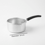 Kitchen Mark Anodized Aluminum Saucepan 14 cm - Al Kabayel Discount CentreKitchen Mark Anodized Aluminum Saucepan 14 cmFrying Pans & SkilletsKITCHEN MARKAl Kabayel Discount Centre