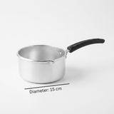 Kitchen Mark Anodized Aluminum Saucepan 15 cm - Al Kabayel Discount CentreKitchen Mark Anodized Aluminum Saucepan 15 cmFrying Pans & SkilletsKITCHEN MARKAl Kabayel Discount Centre