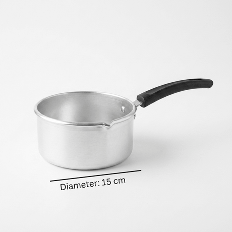 Kitchen Mark Anodized Aluminum Saucepan 15 cm - Al Kabayel Discount CentreKitchen Mark Anodized Aluminum Saucepan 15 cmFrying Pans & SkilletsKITCHEN MARKAl Kabayel Discount Centre