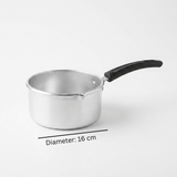 Kitchen Mark Anodized Aluminum Saucepan 16 cm - Al Kabayel Discount CentreKitchen Mark Anodized Aluminum Saucepan 16 cmFrying Pans & SkilletsKITCHEN MARKAl Kabayel Discount Centre