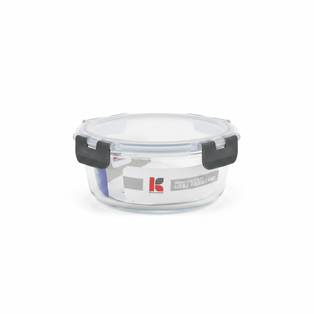 Kitchen Mark Borosilicate Glass Lunch Box with Locking Lid – 950ml - Al Kabayel Discount CentreKitchen Mark Borosilicate Glass Lunch Box with Locking Lid – 950mlLunch BoxKITCHEN MARKAl Kabayel Discount Centre