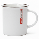 Kitchen Mark Classic White Enamel Mug with Brown Rim — 325ml - Al Kabayel Discount CentreKitchen Mark Classic White Enamel Mug with Brown Rim — 325mlMugsKITCHEN MARKAl Kabayel Discount Centre