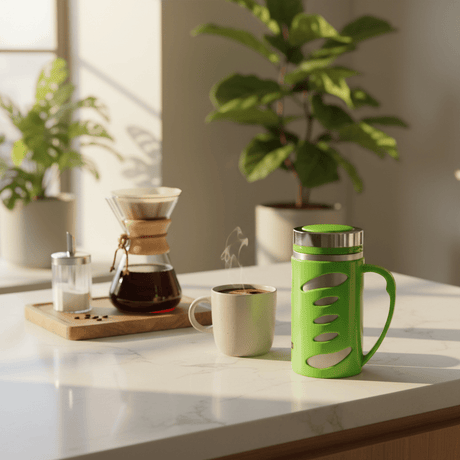Kitchen Mark Green Insulated Mug 300ml | Stainless Steel & BPA - Free Plastic | Hot & Cold - Al Kabayel Discount CentreKitchen Mark Green Insulated Mug 300ml | Stainless Steel & BPA - Free Plastic | Hot & ColdMugsKITCHEN MARKAl Kabayel Discount Centre