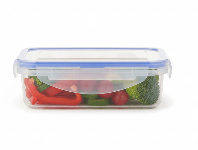 Kitchen Mark Plastic Rectangular Food container With Lid 420ml - Blue&Transparent - Al Kabayel Discount CentreKitchen Mark Plastic Rectangular Food container With Lid 420ml - Blue&TransparentFood ContainersKitchen MarkAl Kabayel Discount Centre