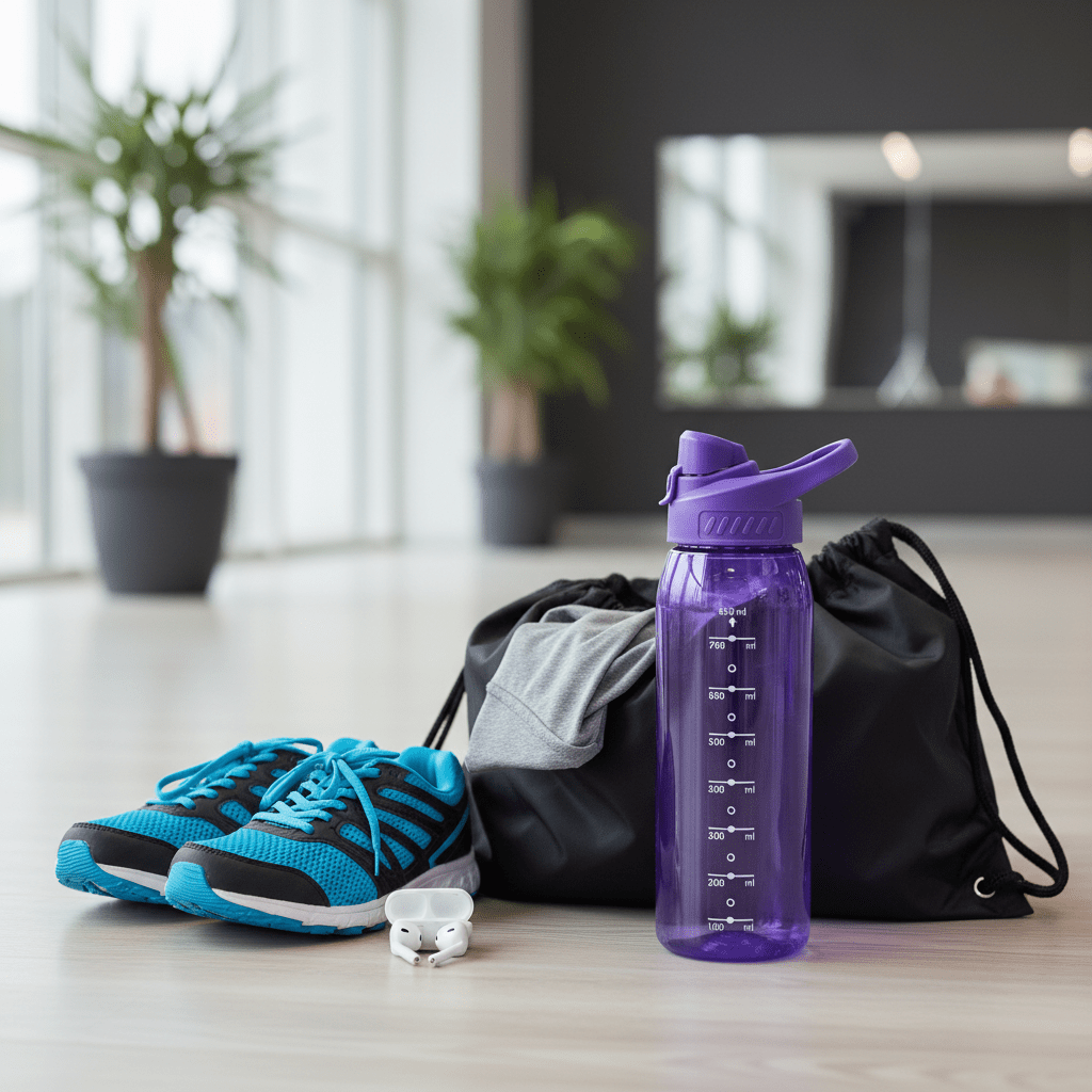 Kitchen Mark Plastic Water Bottle - 850ml – Purple / Green / White - Al Kabayel Discount CentreKitchen Mark Plastic Water Bottle - 850ml – Purple / Green / WhiteWater BottlesKITCHEN MARKAl Kabayel Discount Centre