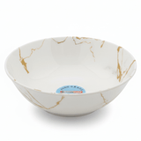 Kitchen Mark Round White Melamine Rice Bowl with Golden Shade Design, Compact Bowl for Rice & Side Dishes – 4.5 Inch - Al Kabayel Discount CentreKitchen Mark Round White Melamine Rice Bowl with Golden Shade Design, Compact Bowl for Rice & Side Dishes – 4.5 InchBowlsKITCHEN MARKAl Kabayel Discount Centre