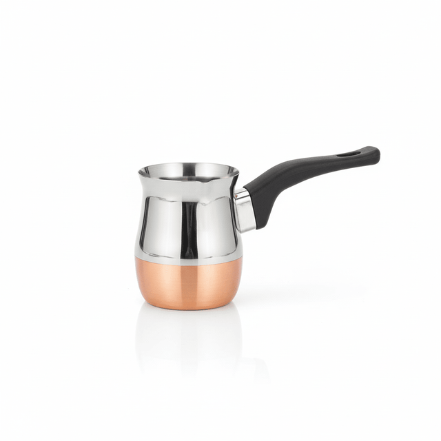 Kitchen Mark Stainless Steel Coffee Warmer With Copper Bottom - 250ml - Al Kabayel Discount CentreKitchen Mark Stainless Steel Coffee Warmer With Copper Bottom - 250mlTea/Coffee PotsKITCHEN MARKAl Kabayel Discount Centre