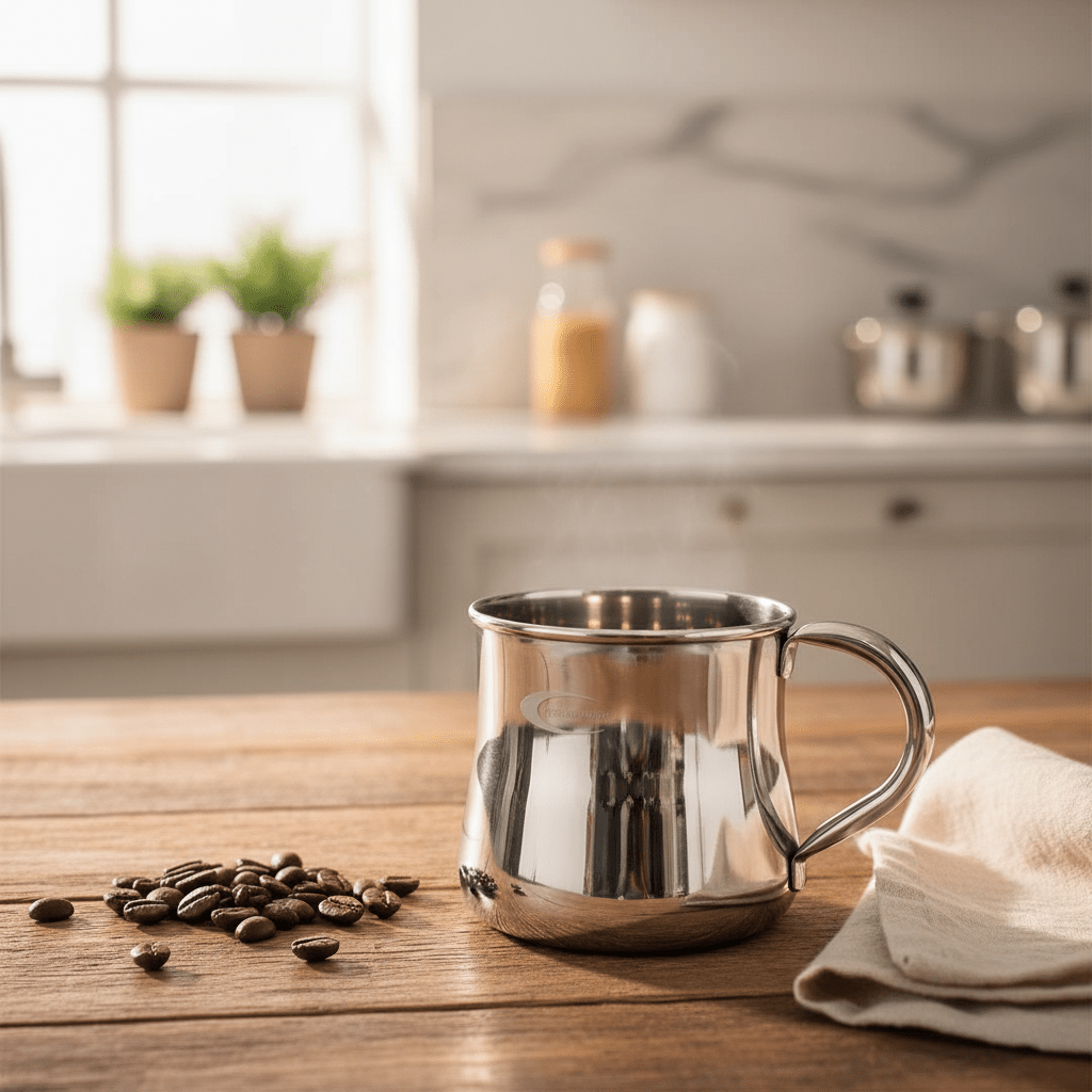 Kitchen Mark Stainless Steel Mug - 500ml - Al Kabayel Discount CentreKitchen Mark Stainless Steel Mug - 500mlMugsKITCHEN MARKAl Kabayel Discount Centre