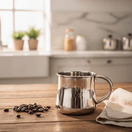 Kitchen Mark Stainless Steel Mug - 500ml - Al Kabayel Discount CentreKitchen Mark Stainless Steel Mug - 500mlMugsKITCHEN MARKAl Kabayel Discount Centre