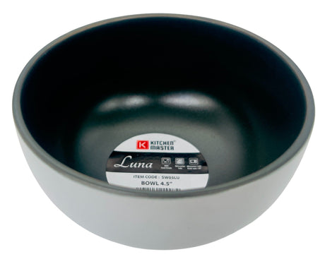 Kitchen Master Luna Porcelain Bowl 4.5", Off - White and Black, SW05LU - Al Kabayel Discount CentreKitchen Master Luna Porcelain Bowl 4.5", Off - White and Black, SW05LUBowlsKITCHEN MASTERAl Kabayel Discount Centre