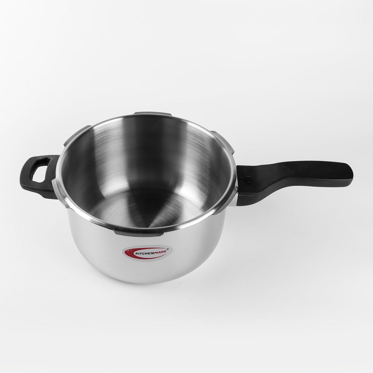 Kitchenmark 5L 304 Stainless Steel Pressure Cooker – Triply Bottom Induction Base - Al Kabayel Discount CentreKitchenmark 5L 304 Stainless Steel Pressure Cooker – Triply Bottom Induction BasePressure CookersKITCHENMARKAl Kabayel Discount Centre