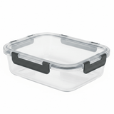 Kitchenmark Large Rectangular Glass Food Storage Container with Secure Airtight Lid – Multipurpose Use – 1520 ml - Al Kabayel Discount CentreKitchenmark Large Rectangular Glass Food Storage Container with Secure Airtight Lid – Multipurpose Use – 1520 mlFood ContainersKITCHEN MARKAl Kabayel Discount Centre