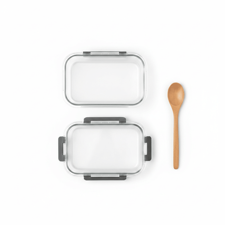 Kitchenmark Large Rectangular Glass Food Storage Container with Secure Airtight Lid – Multipurpose Use – 1520 ml - Al Kabayel Discount CentreKitchenmark Large Rectangular Glass Food Storage Container with Secure Airtight Lid – Multipurpose Use – 1520 mlFood ContainersKITCHEN MARKAl Kabayel Discount Centre