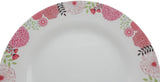 Kitchenmark Melamine Round Dinner Plate - 26CM - White&Pink  - Al Kabayel Discount CentreKitchenmark Melamine Round Dinner Plate - 26CM - White&Pink PlatesKITCHENMARKAl Kabayel Discount Centre