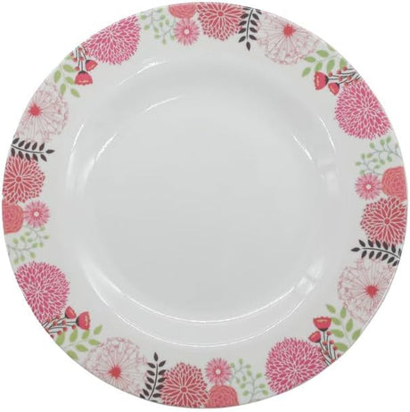 Kitchenmark Melamine Round Side Plate - 20CM - White&Pink - Al Kabayel Discount CentreKitchenmark Melamine Round Side Plate - 20CM - White&PinkPlatesKITCHENMARKAl Kabayel Discount Centre