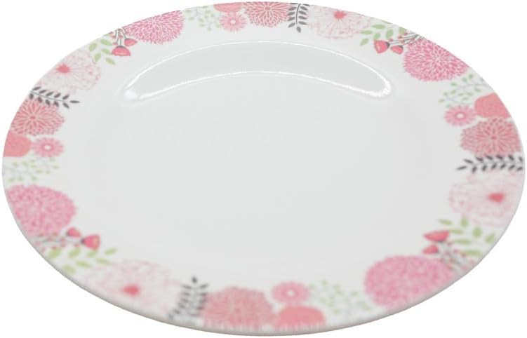 Kitchenmark Melamine Round Side Plate - 20CM - White&Pink - Al Kabayel Discount CentreKitchenmark Melamine Round Side Plate - 20CM - White&PinkPlatesKITCHENMARKAl Kabayel Discount Centre