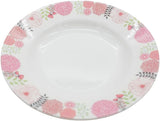 Kitchenmark Melamine Round Soup Plate - 19CM - White&Pink - Al Kabayel Discount CentreKitchenmark Melamine Round Soup Plate - 19CM - White&PinkPlatesKITCHENMARKAl Kabayel Discount Centre