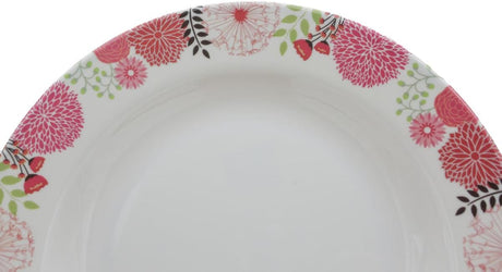 Kitchenmark Melamine Round Soup Plate - 28CM - Pink&White - Al Kabayel Discount CentreKitchenmark Melamine Round Soup Plate - 28CM - Pink&WhitePlatesKITCHENMARKAl Kabayel Discount Centre