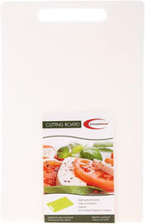 KITCHENMARK PE Plastic Cutting Board 410mm*270m*19mm, White - Al Kabayel Discount CentreKITCHENMARK PE Plastic Cutting Board 410mm*270m*19mm, WhiteCookware AccessoriesKITCHENMARKAl Kabayel Discount Centre
